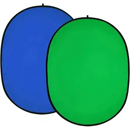 Фон хромакей AC Prof CO1520 200х150cm Green/Blue [168770] - мініатюра 2