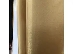 Штори із монорею золотистого кольору на тасьмі 2шт. 150х270 ALBO pbe0052473 - мініатюра 4