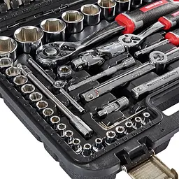 Набір головок торцевих Vitals Master Impact + Superlock 1/4" та 1/2" 111 предметів (186169) - мініатюра 7