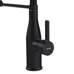 Змішувач для кухні Mixxus Premium Summer 017 Black з гнучким виливом MI6961 Чорний матовий - мініатюра 6