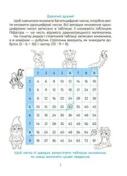 Веселий тренажер. Вивчаю таблицю множення Основа УШД030 shop (9786170044334) - мініатюра 2