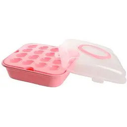 Контейнер для яєць Violet House Soft pink на 32 шт. рожевий (0049 SOFT PINK для яєць 32 шт.) - мініатюра 3