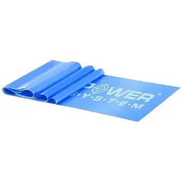 Стрічка-еспандер для спорту та реабілітації Power System PS-4121 Flat Stretch Band Level 1 Blue 5-15 кг (PS_4121_Blue)
