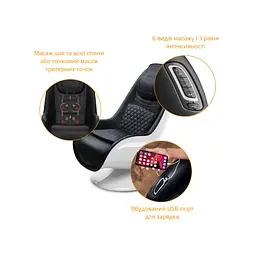 Масажне крісло RS 660 Medisana (RS 660-2127) - мініатюра 4
