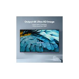 Кабель мультимедійний HDMI M to HDMI M 2.0m V2.0 4K60Hz PVC Vention (AAIBH) - мініатюра 6