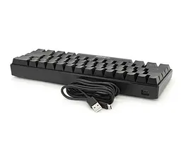 Клавиатура игровая механическая Microkingdom MK61 Huntsman Mini Black USB Blue switch - мініатюра 3
