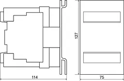 Пускач ПМ 3‑50 B7 24B (LC1‑D5011) АСКО‑УКРЕМ (A0040010123) - мініатюра 8