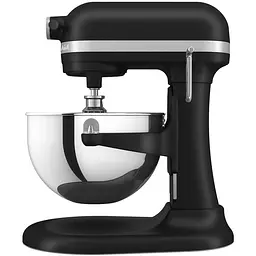 Кухонна машина KitchenAid Heavy Duty 5KSM55SXXEBM з підйомною чашею 5.2 л матова чорна (5KSM55SXXEBM) - мініатюра 4