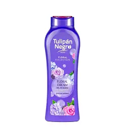 Гель для душу парфумований Tulipan Negro FLORAL Квіткові мрії, 650 мл