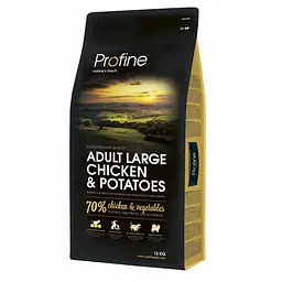 Сухий корм Profine Adult Large Breed Chicken 15 кг з куркою та картоплею для дорослих собак великих порід - мініатюра 2