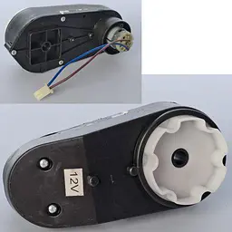 Рульовий редуктор для M 4419 отвір для осі 10мм. 12V RPM5500 17см (M 4419-ST GEAR)