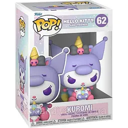 Фігурка Funko Pop Хеллоу Кітті Куромі Hello Kitty Kuromi 10 см FP HK K 62 - мініатюра 3