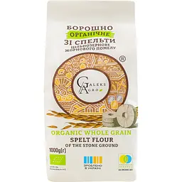 Борошно зі спельти Galeks-Agro цілозернове органічне 1 кг 