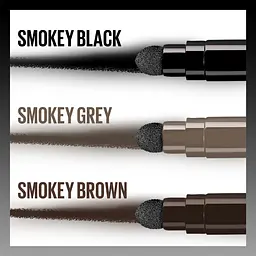 Автоматичний стійкий гелевий олівець для повік Maybelline New York Tattoo Smokey Liner відтінок 040 коричневий 1 г (B3368200) - мініатюра 6