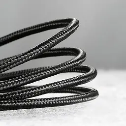 Кабель Baseus Cafule Cable USB для Type-C 2A 3m Black/Grey (CATKLF-UG1) - мініатюра 4