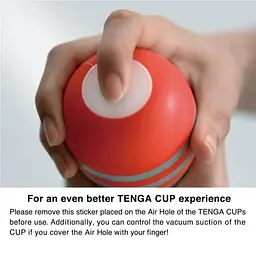 Мастурбатор Tenga Original Vacuum Cup Extra Cool з ефектом холоду, 15.5х6.9 см (білий) - мініатюра 5