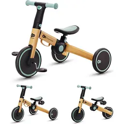 Триколісний велосипед 3 в 1 Kinderkraft 4Trike Sunflower Blue жовтий KR4TRI22BLU0000 (00-00305178) - мініатюра 2