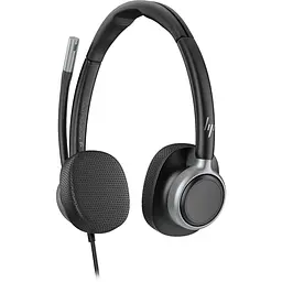 Гарнітура Poly On-ear HP Mission 625 USB-A USB-C 2 x Uni-mic AI noise reduction Black (C01C6AA) - мініатюра 4
