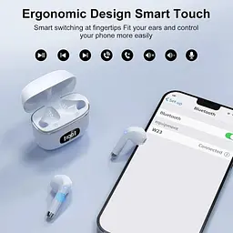 Бездротові навушники POMUIC W23 Bluetooth з шумопоглинанням IPX7 - мініатюра 5