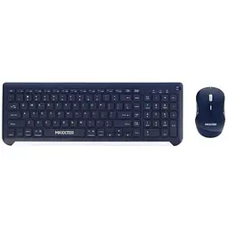 Комплект Maxxter KMS-WCM-01BL-UA Wireless UA Blue (KMS-WCM-01BL-UA)