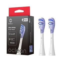 Насадка для зубної електрощітки Oclean Ultra Білий UW03 2 шт (6970810556995)