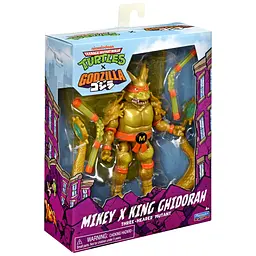 Фігурка Godzilla vs. Kong TMNT x Godzilla – Майкі в образі Короля Гідори (84673) - мініатюра 5