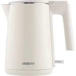 Електрочайник Ardesto EKL-F1BG Beige 1500W 1 л