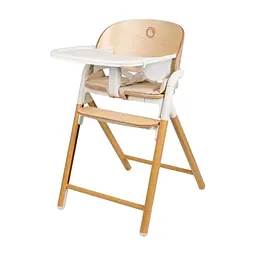 Стілець для годування Lionelo CELIA WHITE NATURAL WOOD (LO-CELIA WHITE NATURAL WOOD)