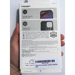 Чохол протиударний Spigen Core Armor для Iphone 13 Pro Max (6.7") Black ACS03237 - мініатюра 8
