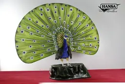 Мягкая игрушка Hansa Павич на скале Hansa, ширина 130 см