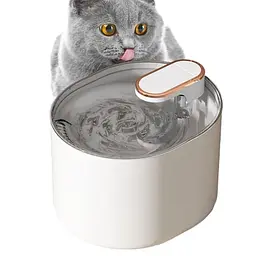 Автоматична напувалка для тварин 3л фонтан для котів та собак Pet water dispenser UKC білий - мініатюра 2