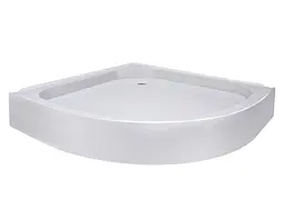 Набір Lidz Душова кабіна Latwa SC80x80.SAT.LOW.GR, напівкругла, скло тоноване 4 мм + Душовий піддон Kapielka ST80x80x15 - мініатюра 10