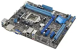 Материнська плата ASUS P8H61-M LE/USB3 (P8H61-M LE/USB3) (Socket 1155, Intel H61, Micro-ATX) Б/в - мініатюра 2