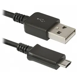 Дата кабель USB 2.0 AM to Micro 5P 1.0m Defender (87473) - мініатюра 1