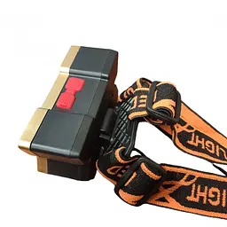 Налобний ліхтар 8601 USB 5v вбудований акумулятор 5 світлодіодних потужних фар для кемпінгу риболовлі - мініатюра 2