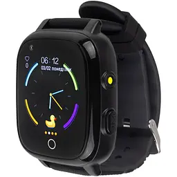 Дитячий водонепроникний смарт-годинник AmiGo GO005 4G WIFI Thermometer Black [59321]