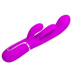 Вібратор PRETTY LOVE Shonia Purple, Twinkled Tenderness, 7 thumping functions 7 vibration functions PRETTY LOVE BW-500041 100621 - мініатюра 4