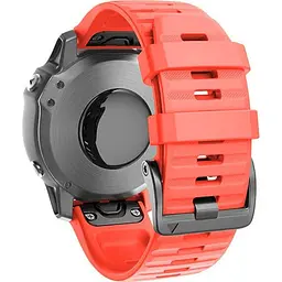 Ремінець ArmorStandart Silicon для Garmin 20mm Coral Red (ARM87730) [141552] - мініатюра 3