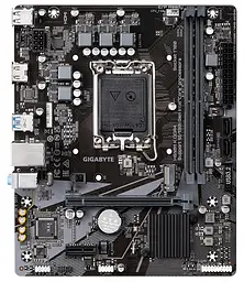 Материнська плата LGA1700, Gigabyte H610M K DDR4, H610, 2xDDR4, Int.Video(CPU), 2xSATA3, 1xM.2, 1xPCI-E 16x 4.0, 1xPCI-E 1x 3.0, ALC997, GLan, 4xUSB3.2/6xUSB2.0, HDMI, MicroATX - мініатюра 2