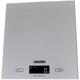 Ваги кухонні Mesko MS 3145 електронні/ 5кг/ г; мл, унція/ 2x 1,5В(AAA)/ автовимкнення (MS3145)