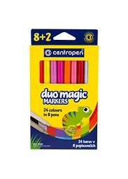 Фломастери 10 кол. Centropen Duomagic (2599/10)