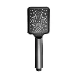 Лійка для ручного душу Qtap Rucni 145x90 мм прямокутна QTRUCA145S1GRP Graphite