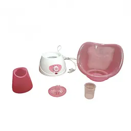 Парова сауна для обличчя, інгалятор 2 в 1 Facial Steamer Shuqin SQ-016 Рожевий - мініатюра 2