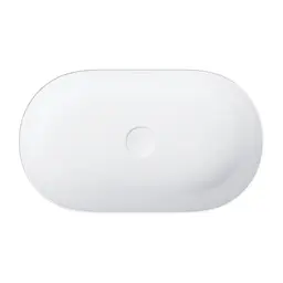 Умивальник Omnires Mesa 535x315 mat white MESA530BM, Білий матовий - мініатюра 2
