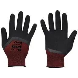 Рукавички захисні Bradas FLASH GRIP RED FULL латекс розмір 11 RWFGRDF11