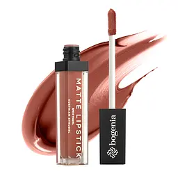 Помада рідіка для губ Bogenia Liquid Matte Lipstick Spice Travel BG720, №017 Austrian Strudel