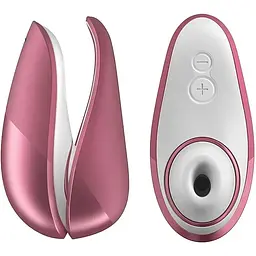 Вакуумний кліторальний стимулятор Womanizer Liberty Pink - мініатюра 2