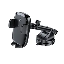 Автотримач для телефону з БЗП ACEFAST D49 press type wireless charging car holder for dashboard Чорний