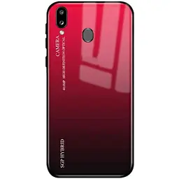 Чохол-бампер Primolux Gradient Glass для Samsung Galaxy A40 2019 (SMA405) Red - мініатюра 2