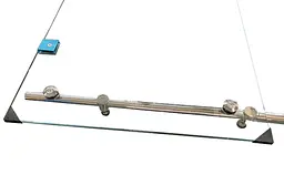 Двері в нішу Koer SR SD06-120x220-TR-01 прозоре скло Easy Clean 8 мм, хром KR5367, універсальні, прозорий, хром - мініатюра 2